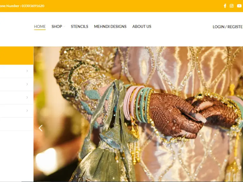 Rang e Hina Website Rang e Hina Website