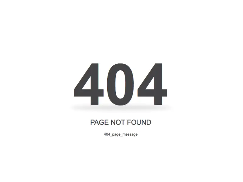 404 Error on Posts 404 Error on Posts