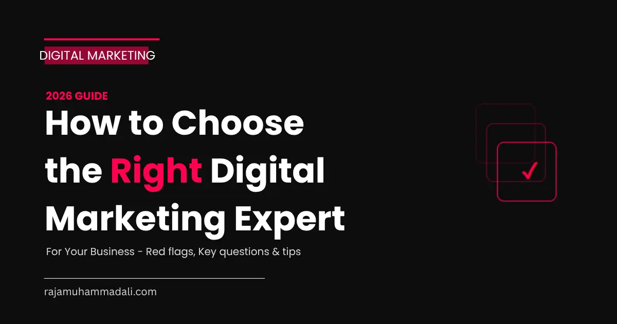 How to Choose the Right Digital Marketing How to Choose the Right Digital Marketing Expert